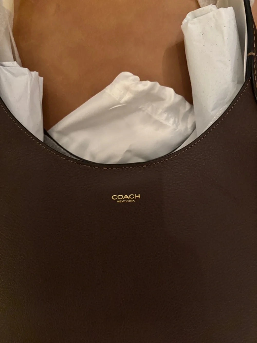 BRAND NEW Coach Brooklyn 28 Leather Shoulder Bag - Picture 2 of 9